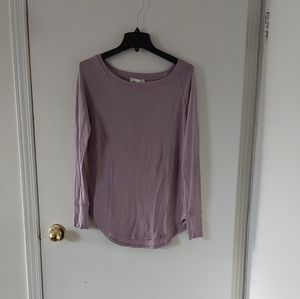Purple knit long sleeve